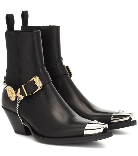 versace cowboy boots men|versace couture shoes men's.